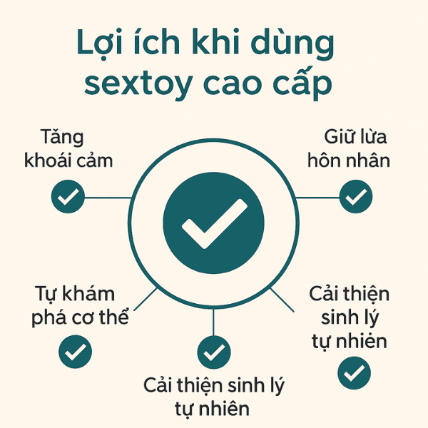 lợi ích khi dùng sextoy cao cấp trong đời sống tình dục